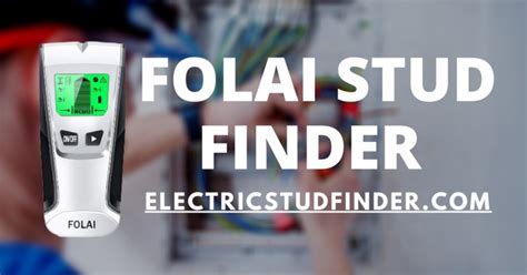 Looking to locate the nearest stud without a stud finder? Folai Stud Finder - Best for Metal & Live AC wire Detector