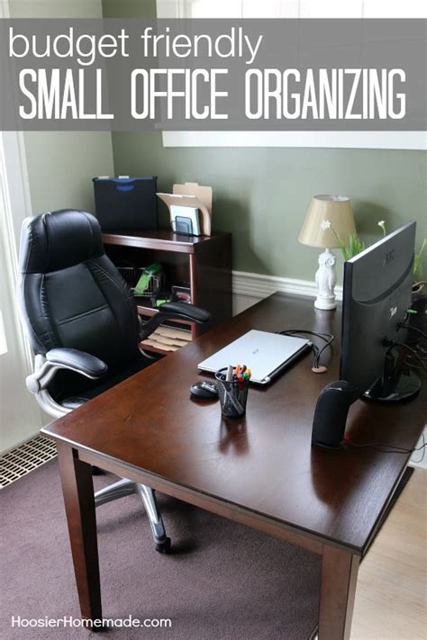 Budget Friendly Tips On Organizing Your Home Office