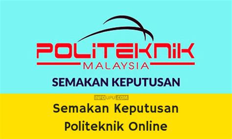 Surat Tawaran Politeknik / Semakan Keputusan Politeknik 2022 Online