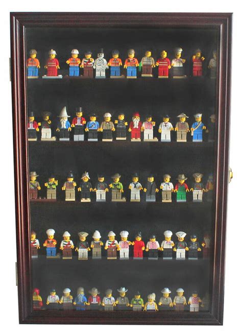 Building Block Toy Minifigures Men Figures Display Case Wall Thimble