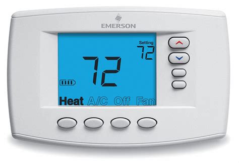 EMERSON Low Voltage Thermostat Stages Cool Stages Heat UFU F EZ Grainger