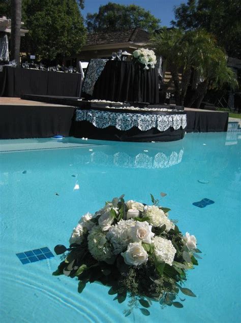 Great savings free delivery / collection on many items. floating pool flowers | Backyard wedding, Floating pool ...