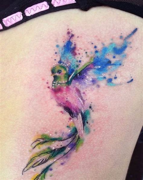 100 Watercolor Tattoos That Perfectly Replicate The Medium Tatuaje