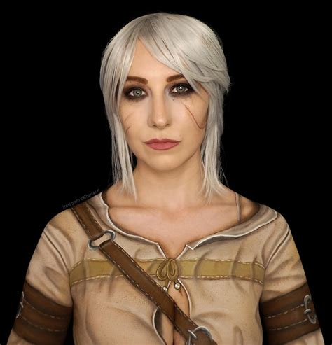 I M A Bodypainter And This Week I Turned Myself Into Ciri I Hope You