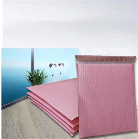 Bubble wrap bags are also the ideal solution when there are multiple items requiring protection. 100pcs Wholesale Light pink Poly bubble Mailer envelopes ...