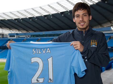 Yearly averages change but s. David Silva - Manchester City and Spain - World Soccer