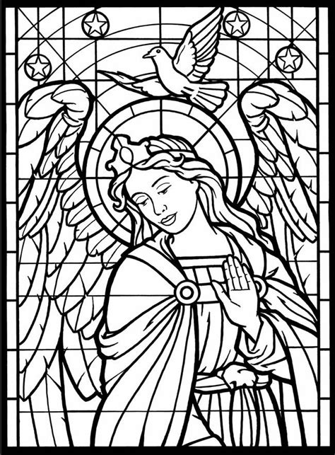 Stained glass christmas coloring sheets can be used to supplement your advent celebration, accompany the christmas story, or occupy that spare half hour before supper. Medieval Stained Glass Coloring Pages - Coloring Home