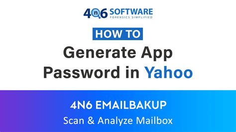 How To Create App Password For Yahoo Mail Youtube