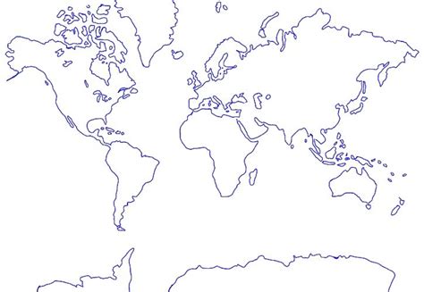Wir haben verschiedene vorlagen erstellt, um den. Weltkarte Umrisse Zum Ausdrucken | My Blog (mit Bildern) | Weltkarte umriss, Weltkarte, Karten
