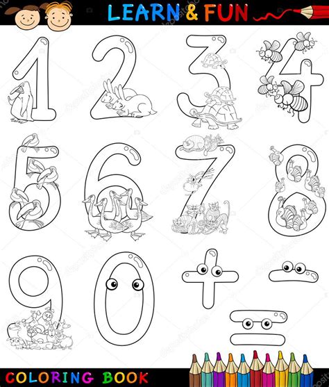 Desenhos De Numeros Para Colorir Atividades Educativas