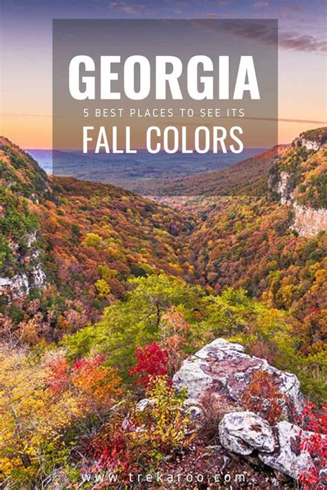Fall Colors In Georgia Over 15 Must See Spots To Enjoy