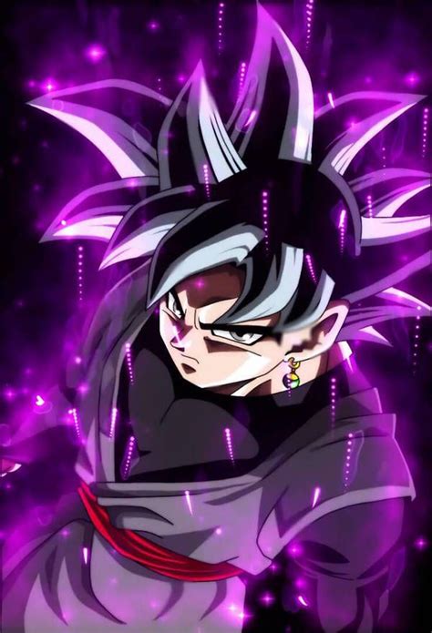 Black Goku Ultra Instinto Rose By Alejandrodbs Goku Preto Wallpaper