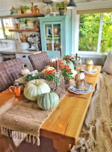 10 fall table decoration ideas and inspiration to wow your guests shiplap and shells