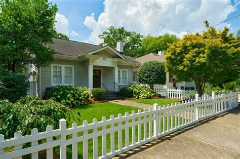 White Picket Fence House