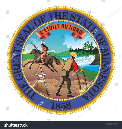 486 Minnesota State Seal Images Stock Photos And Vectors Shutterstock