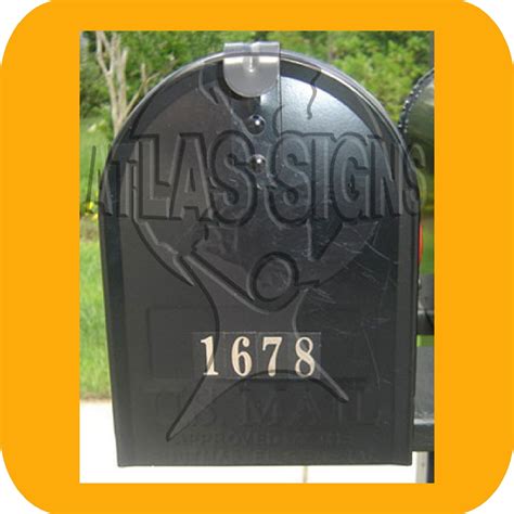 Number 6 can be as number 9. Standard Mailbox: Gold Numbers (Front) | GoAtlas