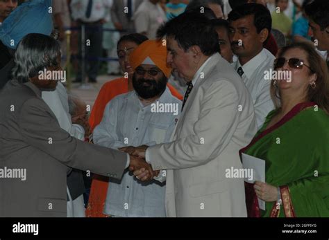 actor dilip kumar with wife saira banu meets president a p j abdul kalam in new delhi india