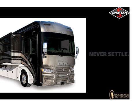 2024 Foretravel Realm Presidential And Realm Fs605 Spartan Rv Chassis