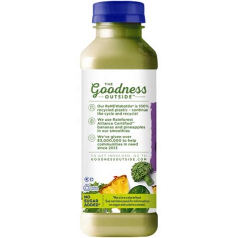Naked Juice Protein Greens No Sugar Added Juice Smoothie Drink Fl Oz Frys Food Stores