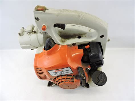 Our 356t backpack blower is especially designed to emit low noise, enabling you to work without concern in residential areas. Police Auctions Canada - Stihl BG55 27cc Gas Powered Leaf Blower (218966A)