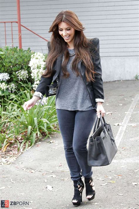Kim Kardashian Arriving At A Studio City Television Studio