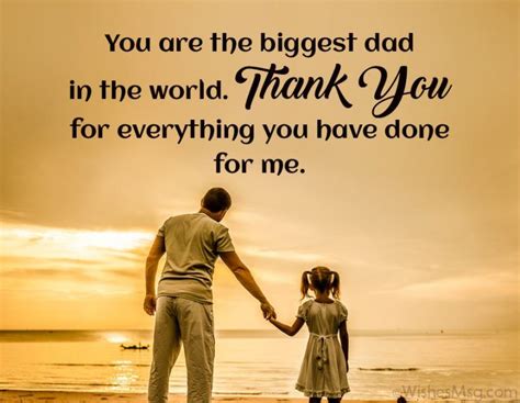 Thank You Messages For Dad Appreciation Quotes Wishesmsg