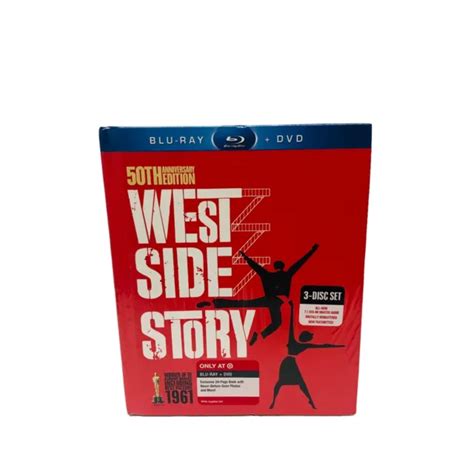 West Side Story 50th Anniversary Blu Ray 1961 Bin K 399 Picclick
