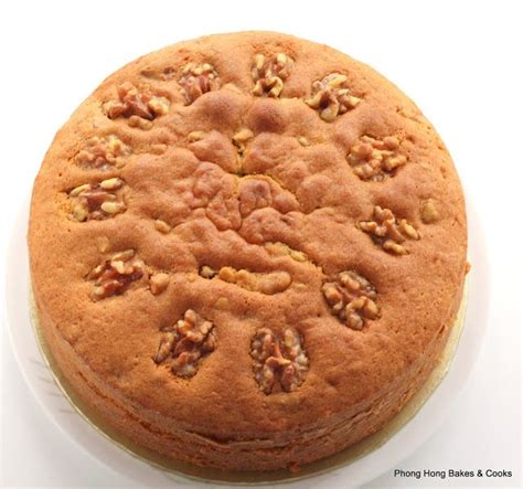 Phong Hong Bakes And Cooks A Nutty Cake Baking Walnut Cake Muffin