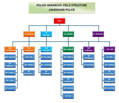 Organization Chart Department Of Police State Government Of