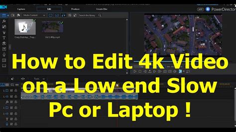 The original video is a chromebook review video which is 720p which we'll now covert to 240p using avidemux. How To Easily Edit 4k Video on a LOW end PC or Laptop ...