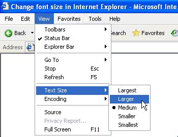 Finally, if there is no latex support for your font and you do not want to switch to xetex or luatex, there is the possibility to employ a tool such as autoinst to generate the necessary. How to change the font size of web page text in Internet ...