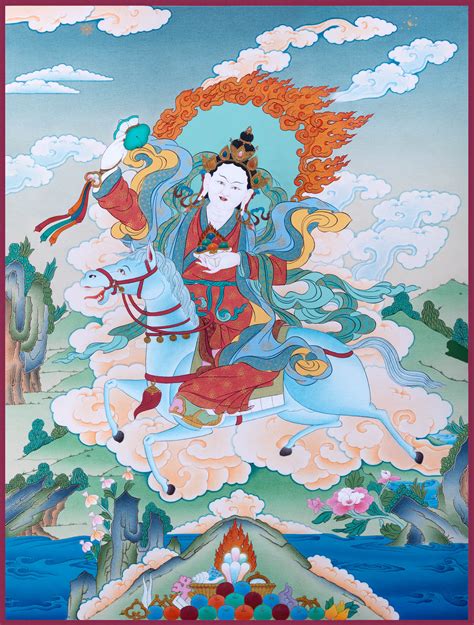 Achi Tsogyal Thangka Enlightenment Dakini As Art