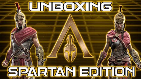 Assassins Creed Odyssey Spartan Edition Unboxing Youtube