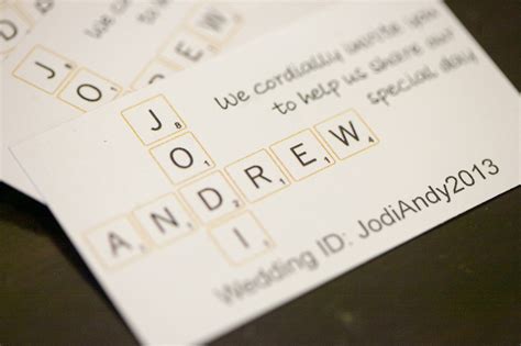 April 13 Scrabble Day Couple Score With Stunning Scrabble Themed Wedding