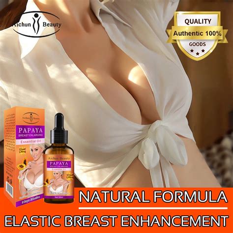 Natural Aichun Beauty Papaya Breast Enlarging Essential Oil Chest Lifting Beauty Bust Oil