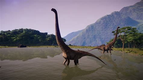 Mamenchisaurus Paleo Edit At Jurassic World Evolution Nexus Mods And