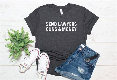 Send Lawyers Guns And Money Shirt / Funny Lawyer Gift / Funny | Etsy