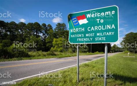 Welcome To North Carolina Stock Photo Download Image Now North