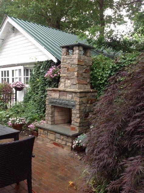 Patio Fireplace Stone Small Outdoor Fireplace Innovative Fire