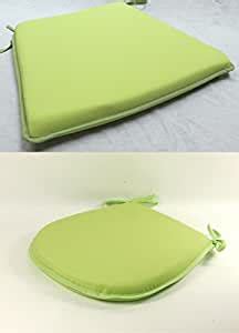 Stylish chrome base & durable frame. Quality A Shaped Lime Green Dining Patio Garden Kitchen ...