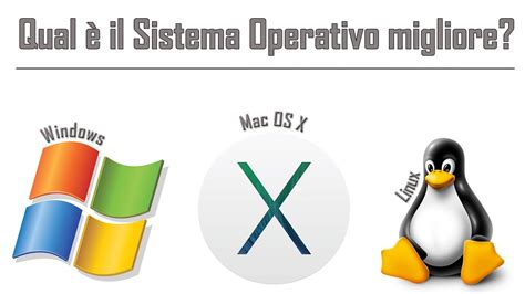 Qual è Il Migliore Sistema Operativo Windows Mac Os X O Linux Tech