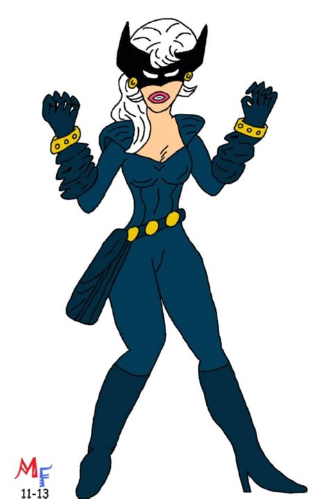 Black Cats Other Other Costume In Chris Vickerss Marvel Pin Ups Comic Art Gallery Room