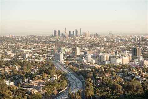 Sprawling City Of Los Angeles Editorial Photo Image Of Metro