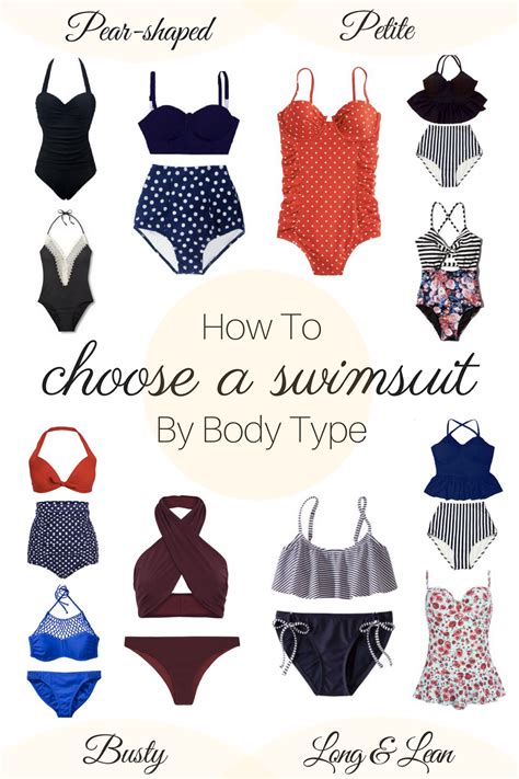 How To Choose A Swimsuit By Body Type Living In Color
