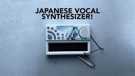 Pocket Miku A Unique Vocal Synthesizer From Japan Youtube
