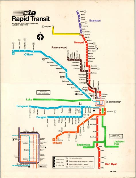 CTA System Map