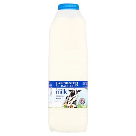 Lanchester Dairies Fresh Milk Whole 1 Litre Bestway Wholesale