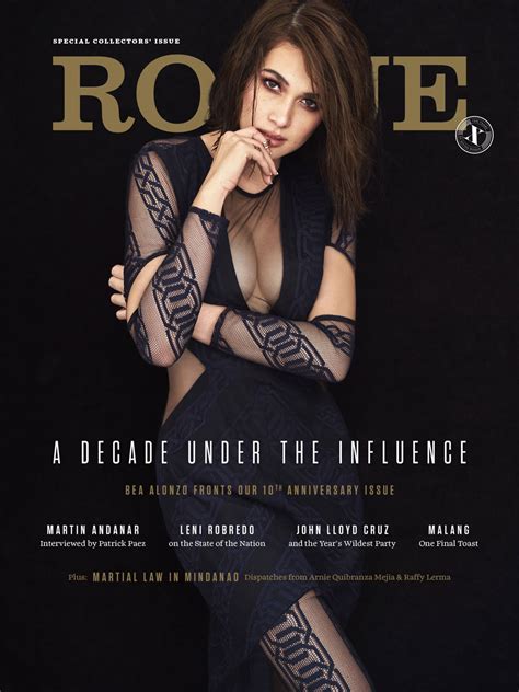 Look Bea Alonzo Flaunts Cleavage For Rogue Cover Abs Cbn News