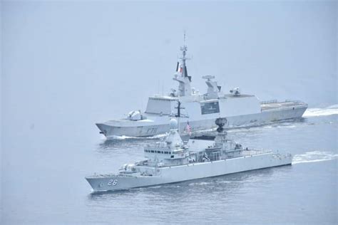 Kapal Perang Tldm Perancis Adakan Latihan Bersama Kosmo Digital