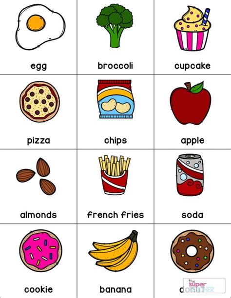 French fry is a very popular food in the world among children as well as adults. Healthy Foods Worksheet [FREE DOWNLOAD | Healthy ...